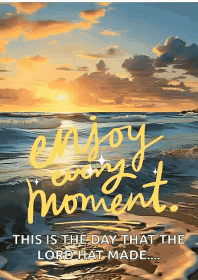 Ocean Enjoy Every Moment GIF