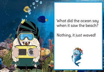 Ocean Say When It Saw The Beach GIF