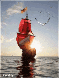 Ocean Ship GIF