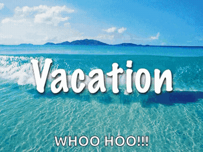 Ocean Vacation Whoo Hoo GIF