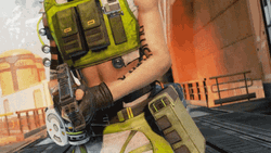Octane Getting Punched Apex Legends GIF