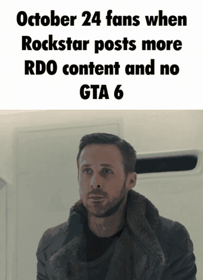 October 24 Fans When Rockstar Posts RDD Content No GTA 6 GIF