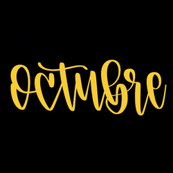 October Wavy Premium Vector Arts GIF