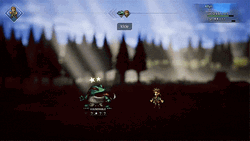 Octopath Traveler Crystallize Frog GIF