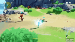 Octopath Traveler Male Aether Fight GIF