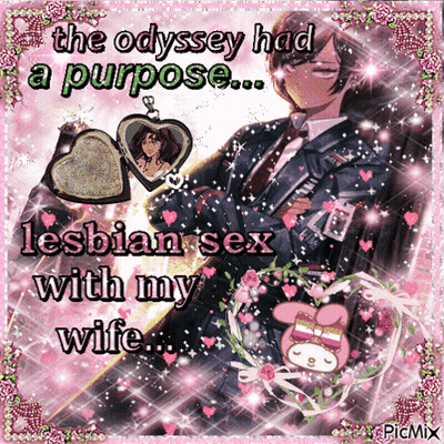 Odyssey Had Purpose ... Lesbian Sex With Wife GIF