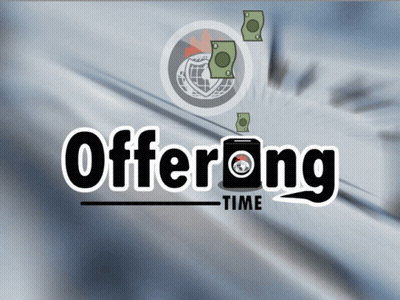 Offering Time Globe And Money GIF