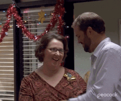 Office Christmas Party Dancing GIF