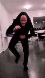 Office Employee Doing Pennywise Dancing Meme GIF