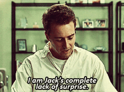 Office Man In White Shirt And Tie Looking At Camera GIF
