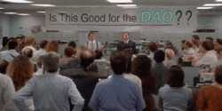 Office Space Decentralized Autonomous Organization GIF