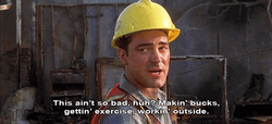 Office Space Milton's Workmate Peter Complaining About Work GIF