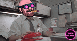 Office Space Milton Waddams Animated GIF