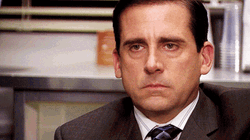 Office Steve Carell Stare GIF