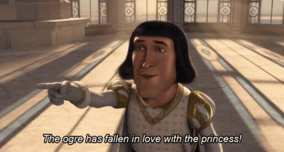 Ogre Falling In Love With Princess GIF