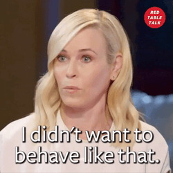 Oh Behave Chelsea Handler Red Table Talk GIF