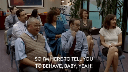 Oh Behave Office Employees Workaholics GIF