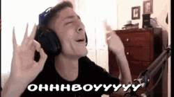 Oh Boy Number 3 Hand Sign GIF