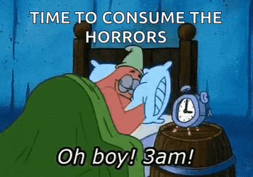 Oh Boy Patrick 3Am Burger Alarm GIF