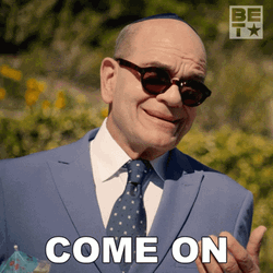 Oh Come On Bernie Talking GIF