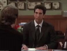 Oh Come On Ross Friends TV Show GIF