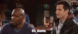 Oh Damn Andy Samberg Terry Crews GIF