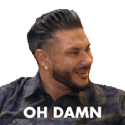 Oh Damn Dj Pauly D Sticker GIF