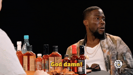 Oh Damn Man Kevin Hart GIF