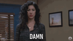 Oh Damn Rosa Diaz Brooklyn Nine Nine GIF