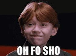 Oh Fo Sho Teenage Boy GIF