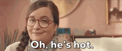 Oh He's Hot Aidy Bryant GIF