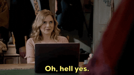 Oh Hell Excited Yes GIF