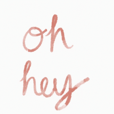 Oh Hey In Red GIF