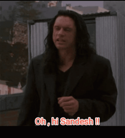 Oh Hi Mark Sandesh GIF