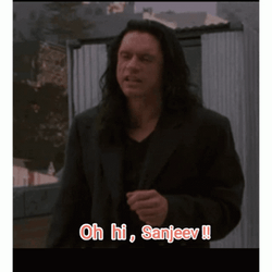 Oh Hi Mark Sanjeev GIF
