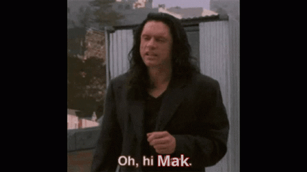 Oh Hi Mark Wazzups GIF