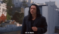 Oh Hi Mark What You Doing GIF