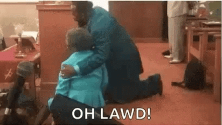 Oh Lawd Possessed Woman GIF