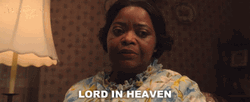 Oh Lord Octavia Spencer Scared GIF