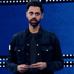 Oh Man Hasan Minhaj Shaking Head GIF