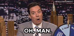 Oh Man Jimmy Fallon Cringe GIF