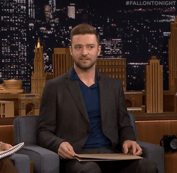 Oh Man Justin Timberlake Side Eye GIF