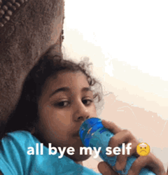 Oh My All By Myself Singing GIF