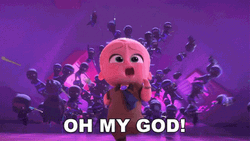 Oh My God Boss Baby Chasing By The Ninjas GIF