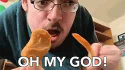 Oh My God Chicken Nugget Meme GIF