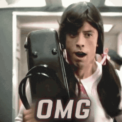 Oh My God Foo Fighters Reaction GIF