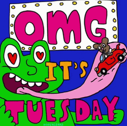 Oh My God It's Animated Tuesday GIF
