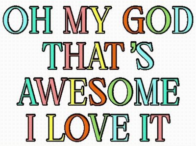 Oh My God That's Awesome I Love It GIF