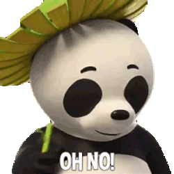 Oh No Bai Sticker GIF