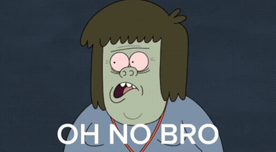Oh No Bro Cartoon GIF